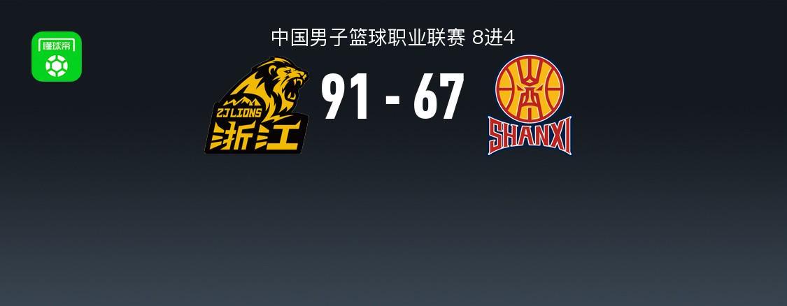 IM电竞登录入口-CBA战报：广厦91-67大胜山西，巴里-布朗32+1+5